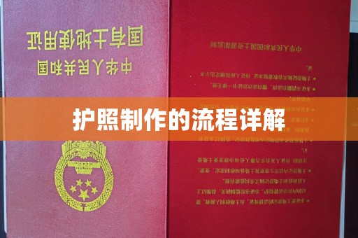 仁怀护照制作的流程详解