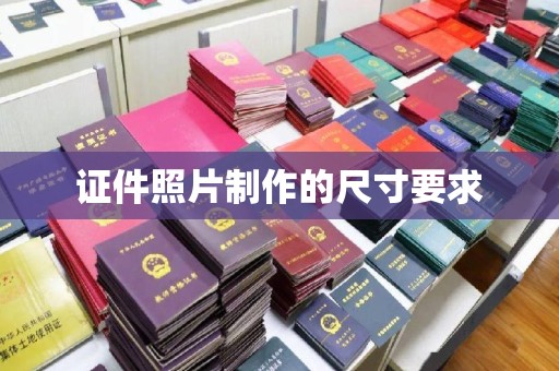 仁怀证件照片制作的尺寸要求